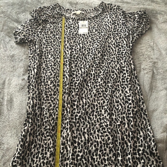 Michael Kors Dresses & Skirts - Michael Kors Animal Print Shift Dress 1x